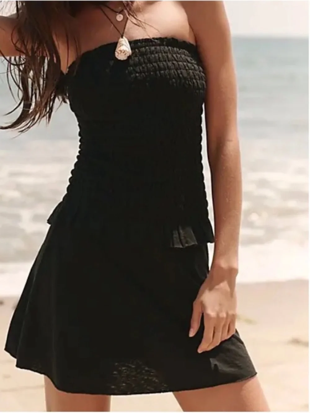 Free People FREE-EST LORA TUBE TOP AND MINI SKIRT SET